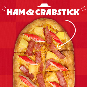 Crafted Flatzz Ham and Crab stick