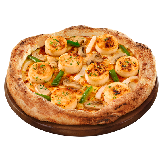 Scallop Pizza