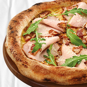 Premium Ham & Rocket with Crispy Bacon
