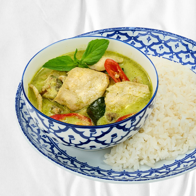 Green Curry Chicken Rice