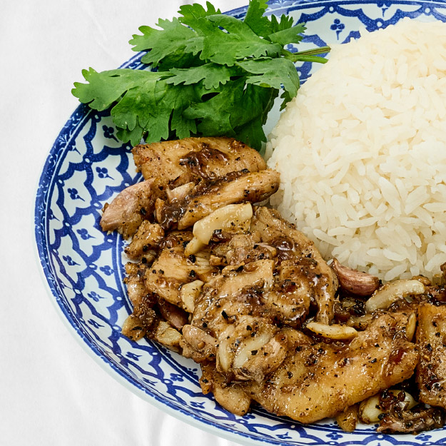 Garlic Chicken Rice